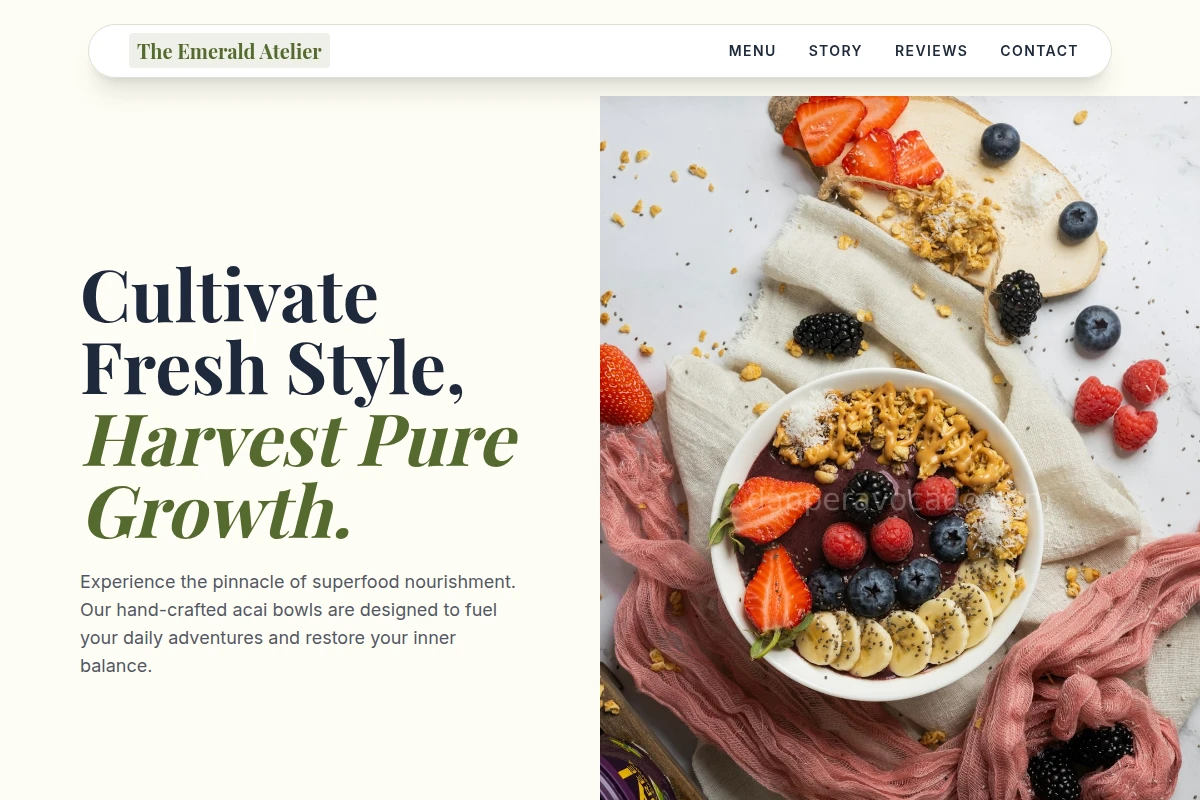 Sage Acai Bowl